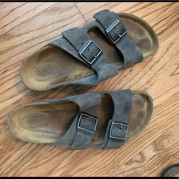 Shoes - Birkenstock’s brown suede
